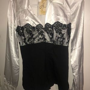Corset blouse